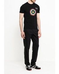 Мужская черная футболка от EA7