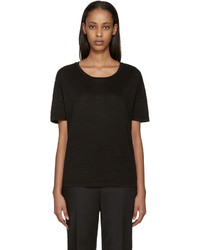 Женская черная футболка от Earnest Sewn