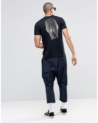 Мужская черная футболка от Edwin