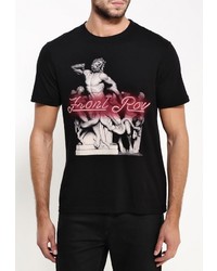 Мужская черная футболка от Eleven Paris