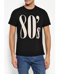 Мужская черная футболка от Eleven Paris