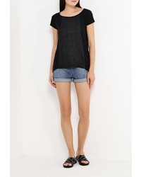 Женская черная футболка от Emoi