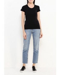 Женская черная футболка от Emoi