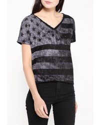 Женская черная футболка от Emoi