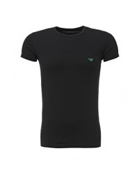 Мужская черная футболка от Emporio Armani