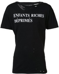 Мужская черная футболка от Enfants Riches Deprimes