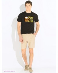 Мужская черная футболка от F5