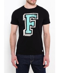 Мужская черная футболка от Frank NY