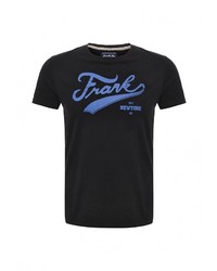 Мужская черная футболка от Frank NY
