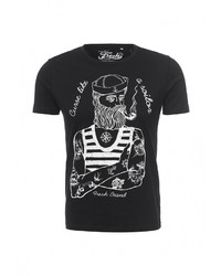 Мужская черная футболка от Fresh