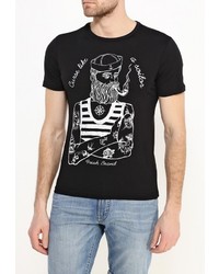 Мужская черная футболка от Fresh