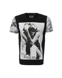 Мужская черная футболка от Fresh Brand