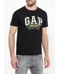 Мужская черная футболка от Gap