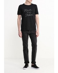 Мужская черная футболка от Gap