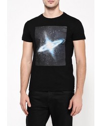 Мужская черная футболка от Gianni Lupo