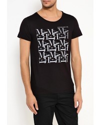 Мужская черная футболка от Giorgio Di Mare