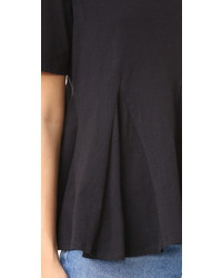 Женская черная футболка от Edit