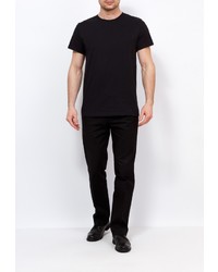 Мужская черная футболка от GREG