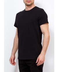 Мужская черная футболка от GREG