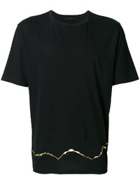 Мужская черная футболка от Haider Ackermann