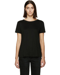 Женская черная футболка от Helmut Lang