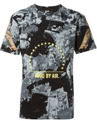 Мужская черная футболка от Hood by Air