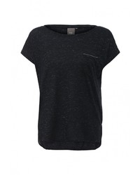 Женская черная футболка от Ichi