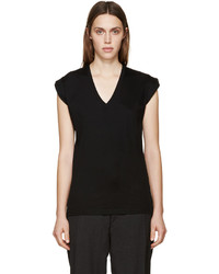 Женская черная футболка от Isabel Marant