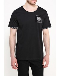 Мужская черная футболка от Jack &amp; Jones