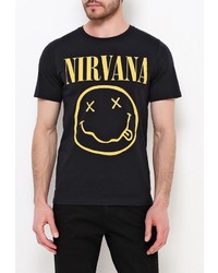 Мужская черная футболка от Jack &amp; Jones