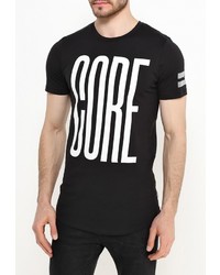 Мужская черная футболка от Jack &amp; Jones