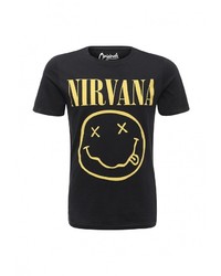 Мужская черная футболка от Jack &amp; Jones