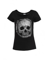 Женская черная футболка от Jacqueline De Yong