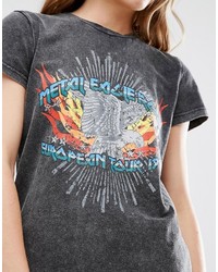 Женская черная футболка от Gestuz