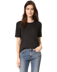 Женская черная футболка от A.L.C.