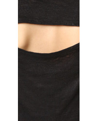 Женская черная футболка от A.L.C.