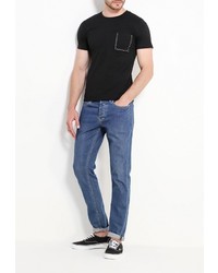 Мужская черная футболка от Just Key