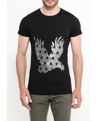 Мужская черная футболка от Just Key