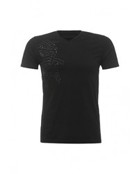 Мужская черная футболка от Just Key