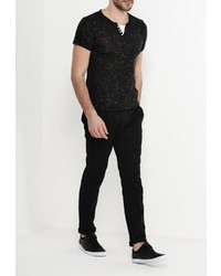 Мужская черная футболка от Just Key