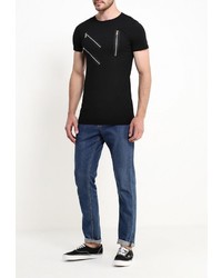 Мужская черная футболка от Just Key