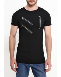 Мужская черная футболка от Just Key