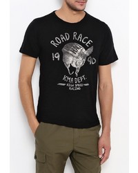 Мужская черная футболка от Kamora