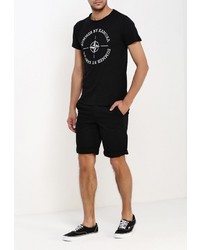 Мужская черная футболка от Kamora