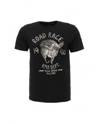 Мужская черная футболка от Kamora