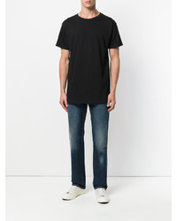 Мужская черная футболка от Les (Art)ists