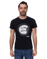 Мужская черная футболка от Kanzler