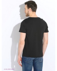 Мужская черная футболка от Lee