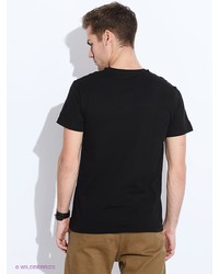 Мужская черная футболка от Lee