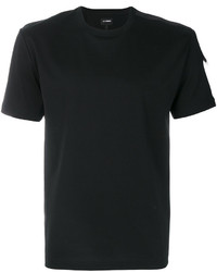 Мужская черная футболка от Les Hommes
